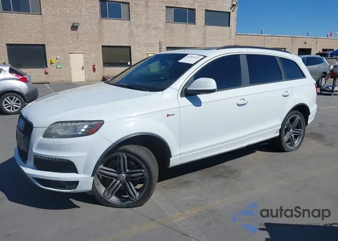 2014 Audi Q7 3.0T S Line Prestige from USA, damaged, VIN WA1DGAFE9ED012051
